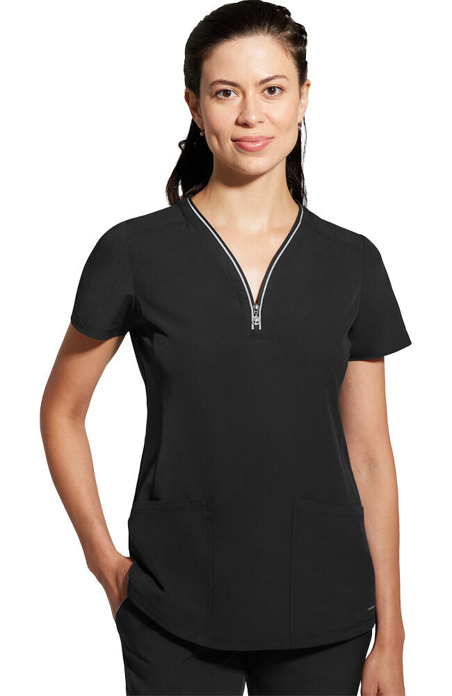 NURSE Ⅱ Women's Sonia Zip Y-Neck Scrub Top – Healing Hands