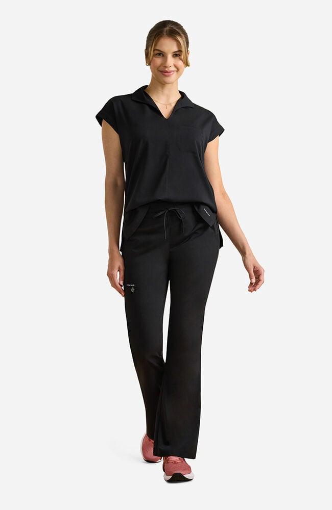 Women's Tessa Mid Rise Boot Cut Scrub Pant – Healing Hands